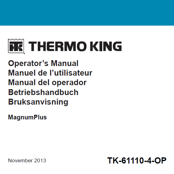 Manual de Operador Magnum Plus