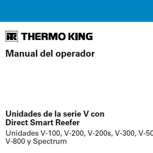 Manual de Operacion Serie V Manual de Operacion serie V / V300 V500 V600 V800
